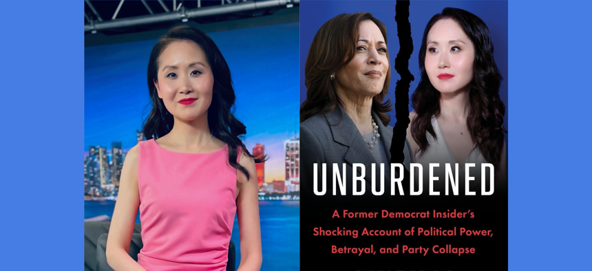 Lindy Li, left, and her new book, “Unburdened.”