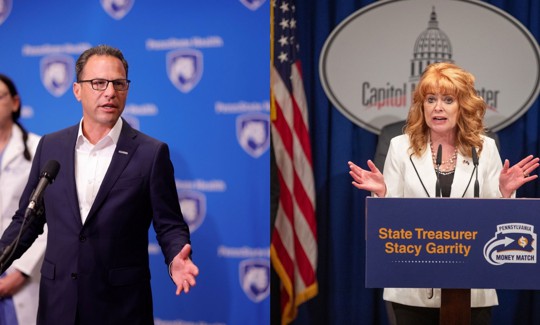 Gov. Josh Shapiro and Treasurer Stacy Garrity will face off this November in Pennsylvania’s 2026 gubernatorial race.