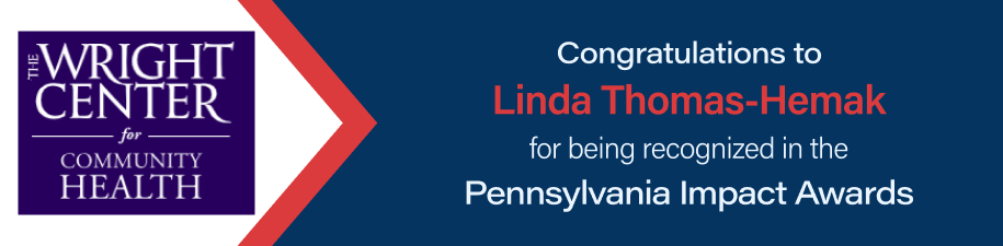 Congratulations to Linda Thomas-Hemak for being recognized in the Pennsylvania Impact Awards